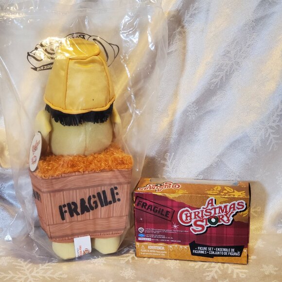 2025 Raising Canes Christmas Story Fra Gee Lay Cane Ralphie Plush w/Mini Figures - Picture 2 of 6